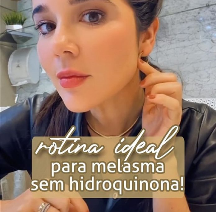 rotina ideal melasma